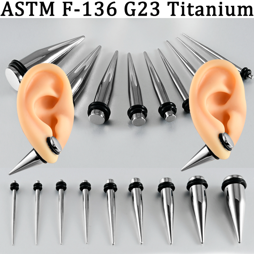 Body Piercing Quality Jewelry - 19-1PCS Titanium Alloy High Quality Ear