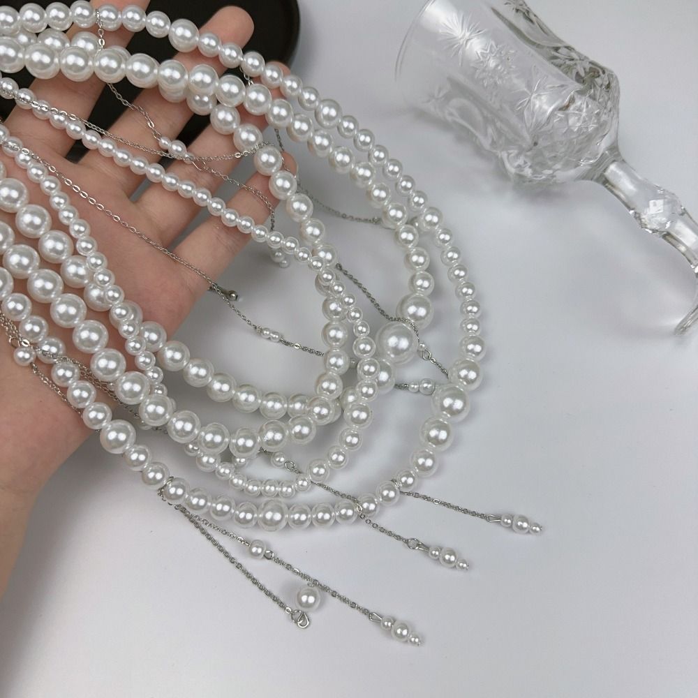 Body Jewelry Y2K - Fashion Elegant Multilayer Pearl Waist Chain