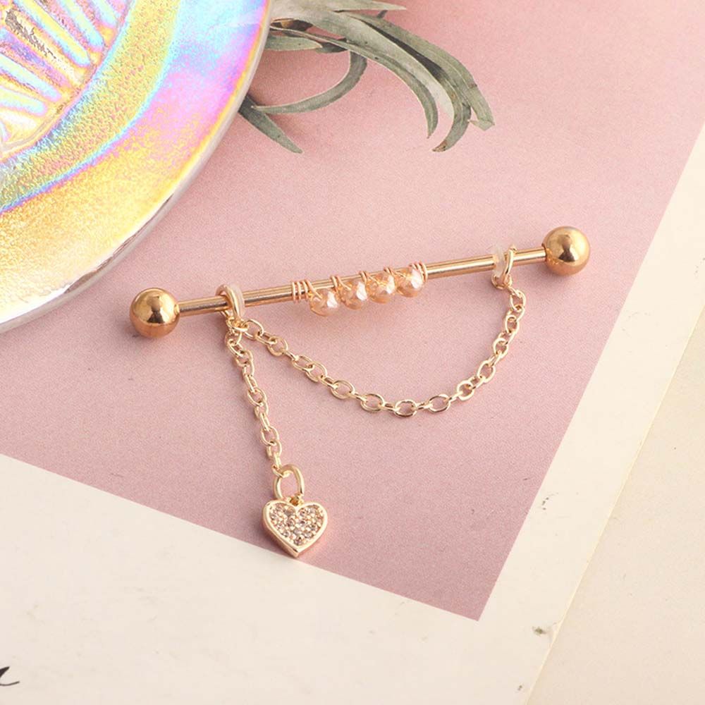 Arrow Barbell Heart Pendant Tr - đánh giá và giá Industrial Barbell Long