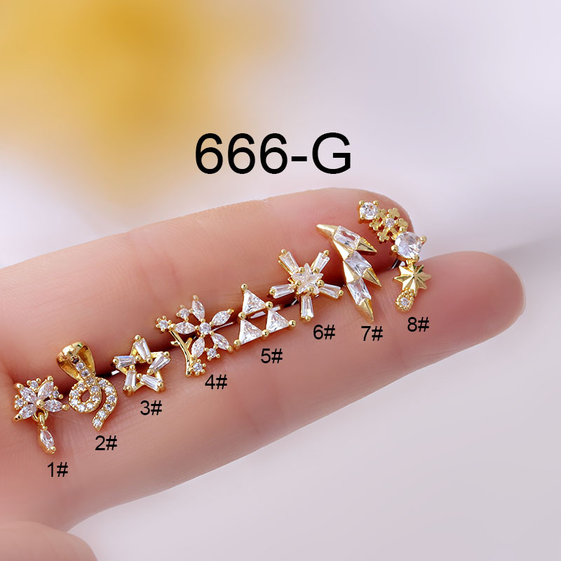 1Piece Piercing Stainless Stee - đánh giá và giá Body Jewelry Trend