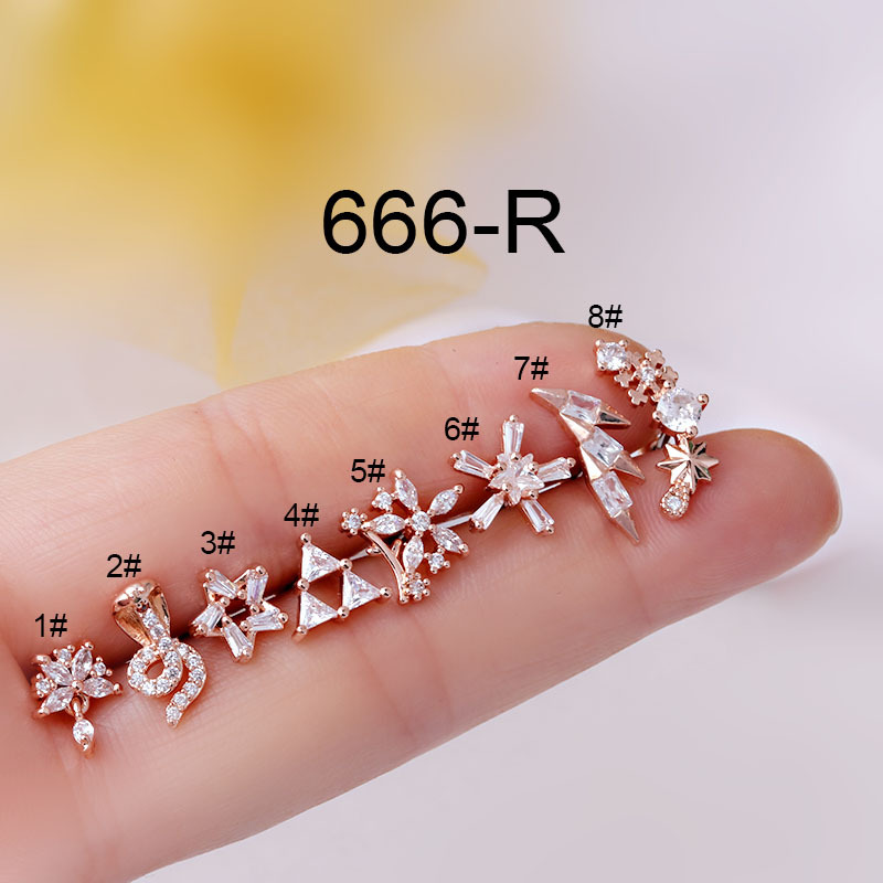 1Piece Piercing Stainless Stee - đánh giá và giá Body Jewelry Trend