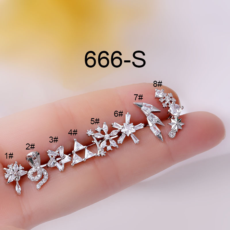 1Piece Piercing Stainless Stee - đánh giá và giá Body Jewelry Trend