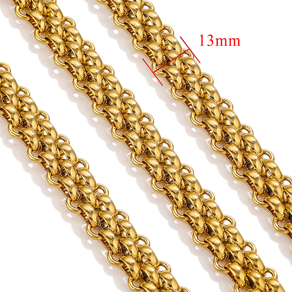 1Meter Wide 13mm Chain Stainle - đánh giá và giá Body Jewelry Y2K