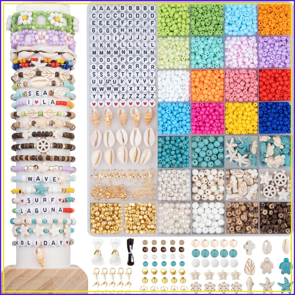 6000pcs 4mm Glass Beads for Br - đánh giá và giá Body Jewelry Beach