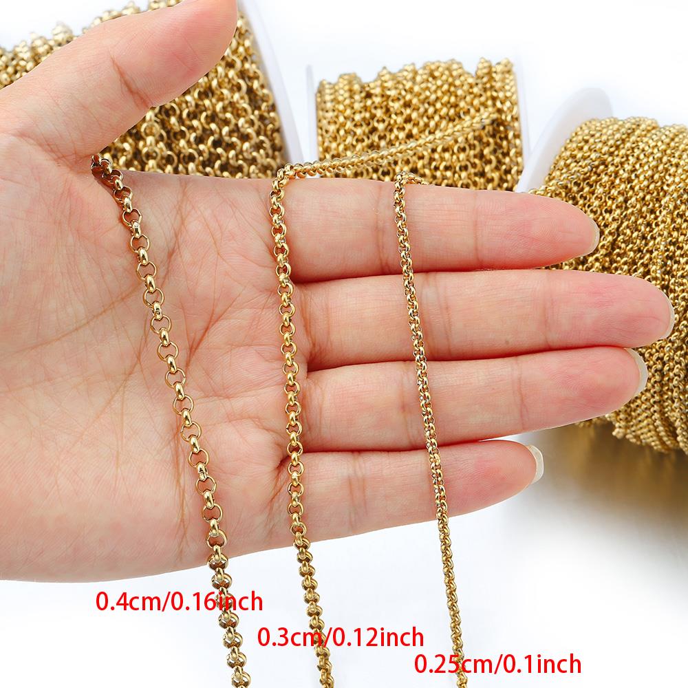 1 Meter 2-4mm Stainless Steel  - đánh giá và giá Body Jewelry Beach