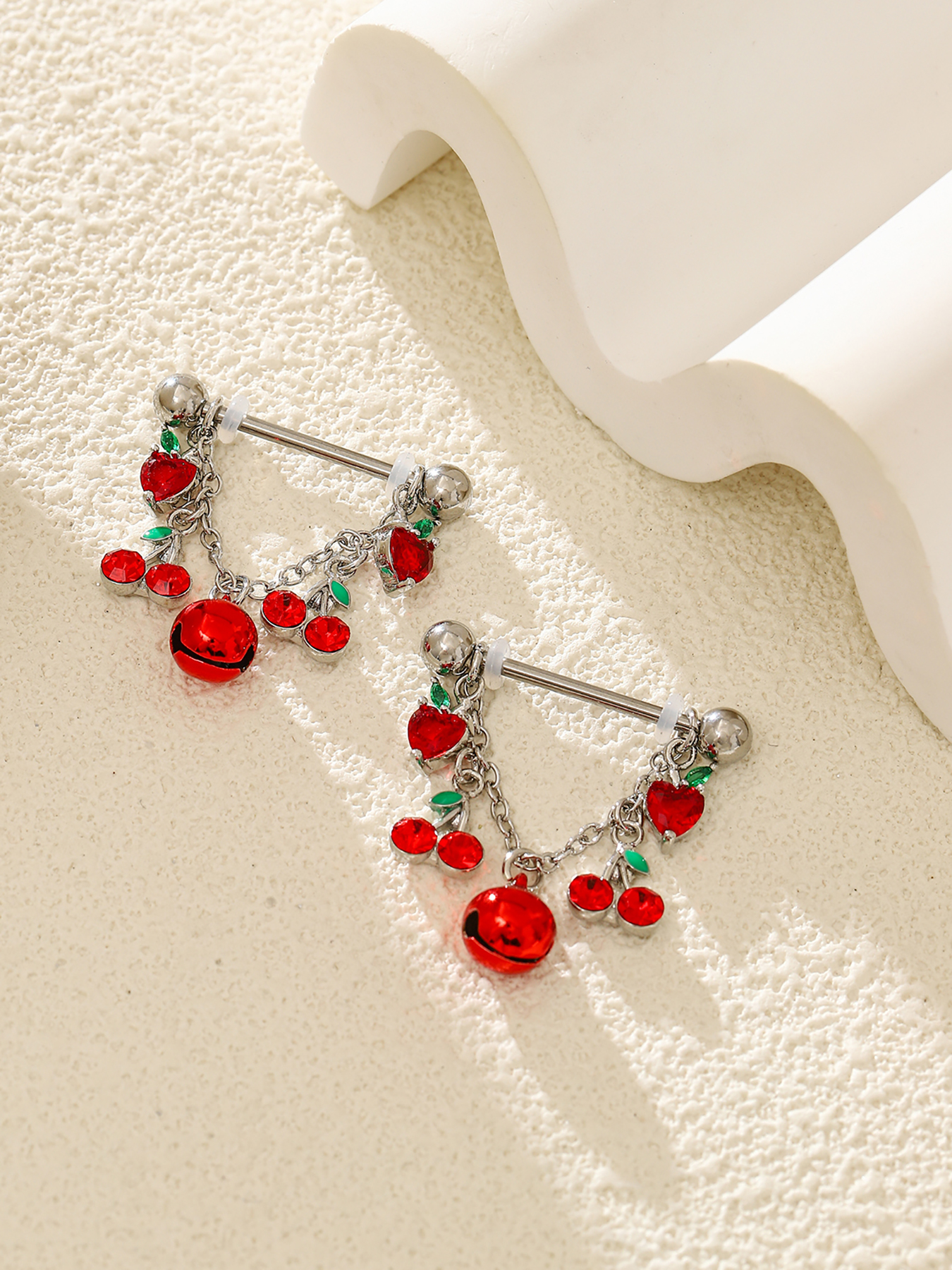 2pcs Fashionable And Cute Frui - đánh giá và giá Body Jewelry Nipple Rings