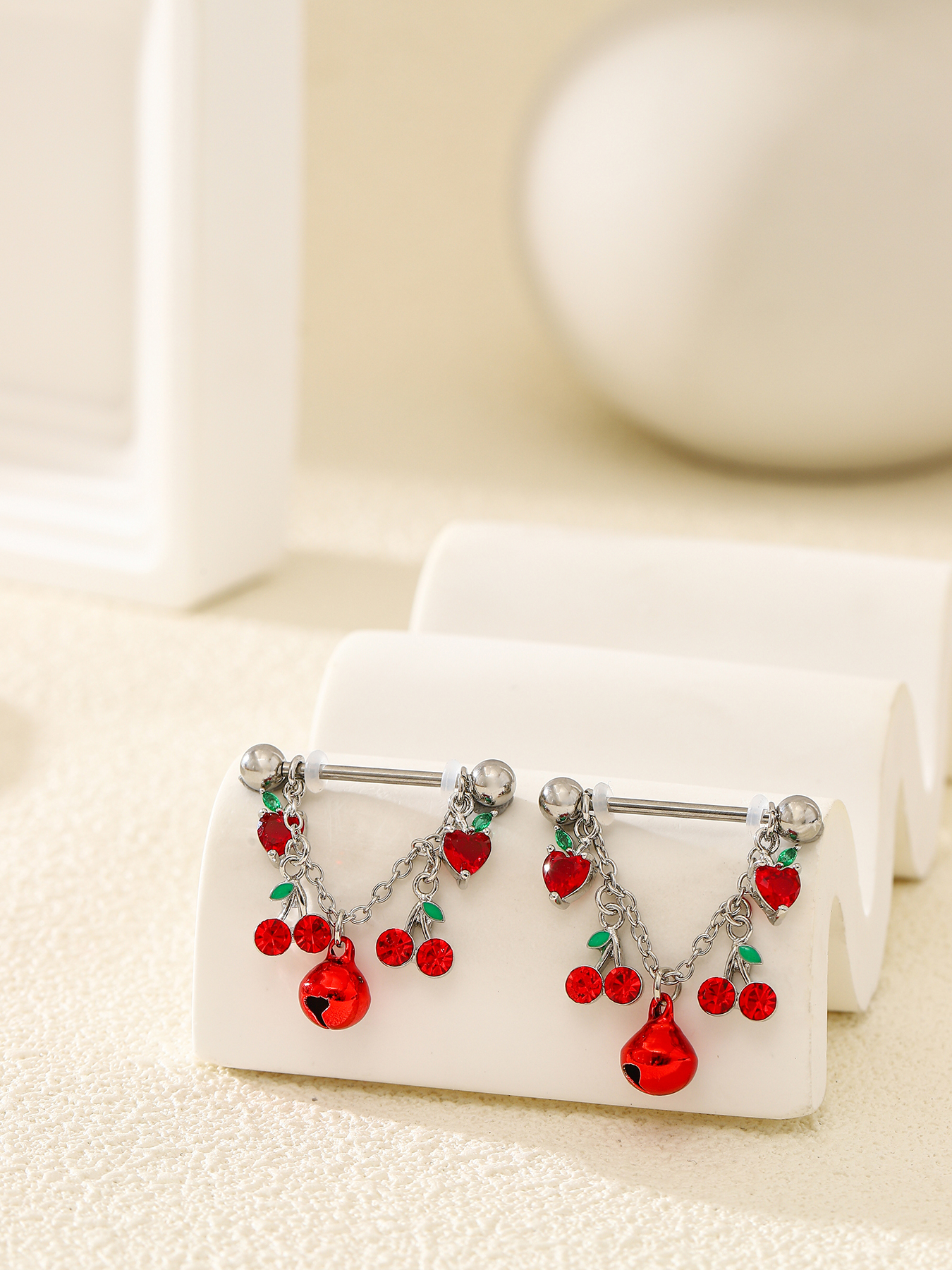 2pcs Fashionable And Cute Frui - đánh giá và giá Body Jewelry Nipple Rings