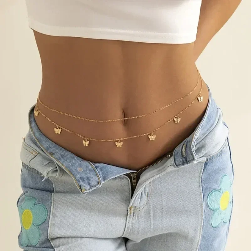 New Charm Sexy Double Layer Bu - đánh giá và giá Body Jewelry Beach