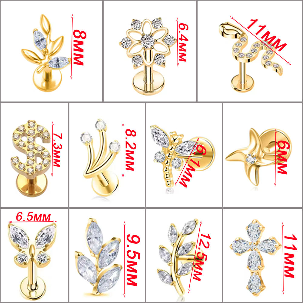 F136 Titanium Alloy High-Quali - đánh giá và giá Body Piercing Quality Jewelry