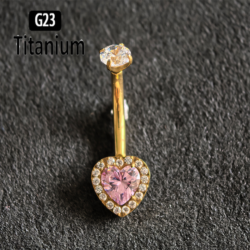ASTM F136 G23 Titanium Crystal - đánh giá và giá Belly Bar Titanium