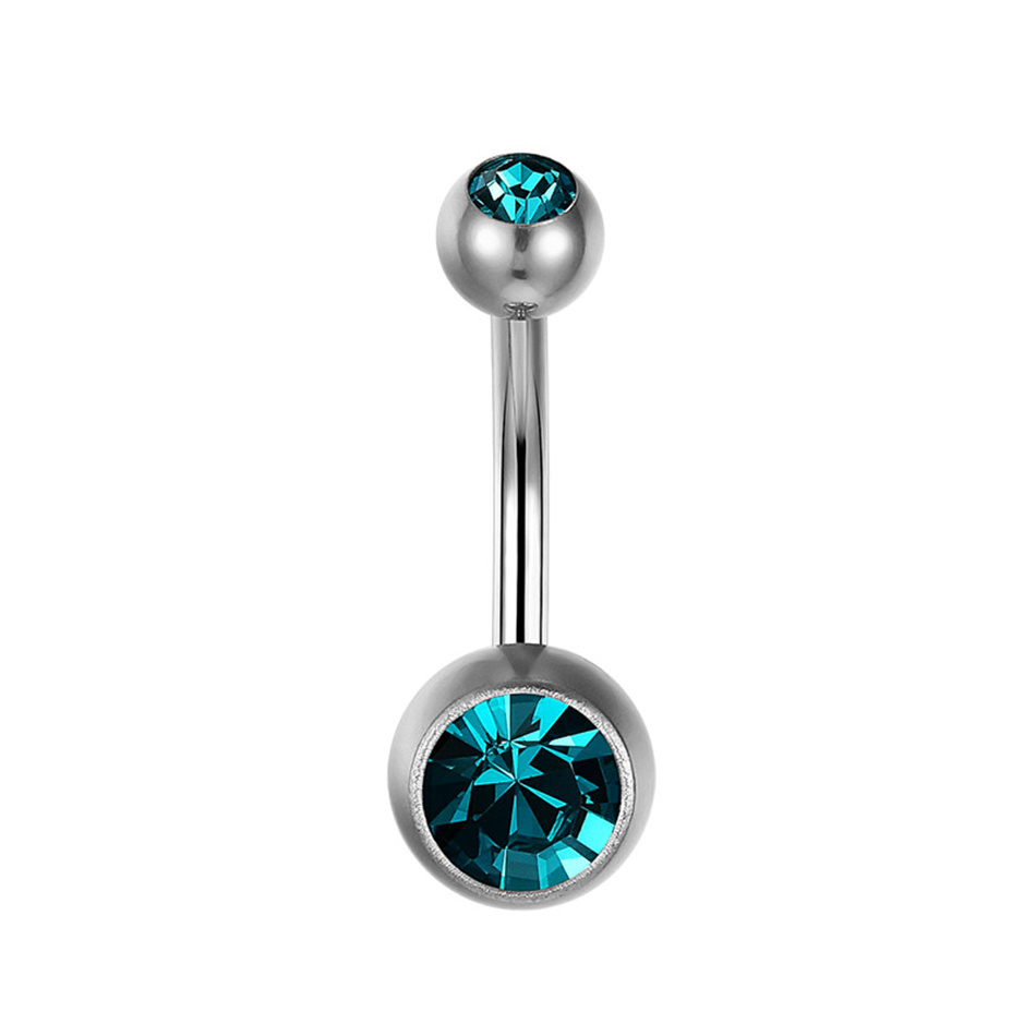 G23Titian 14G 8mm 10mm 12mm Su - đánh giá và giá Belly Bar Titanium