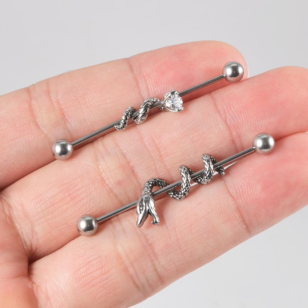 1PC 316L Surgical Steel 14G Sn - đánh giá và giá Body Jewelry Industrial