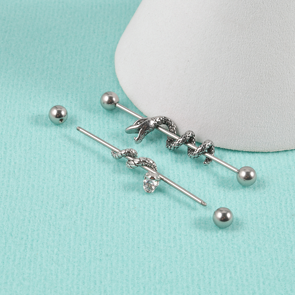 1PC 316L Surgical Steel 14G Sn - đánh giá và giá Body Jewelry Industrial