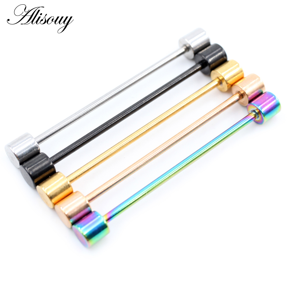 Alisouy 2pcs 14G Stainless Ste - đánh giá và giá Body Jewelry Industrial