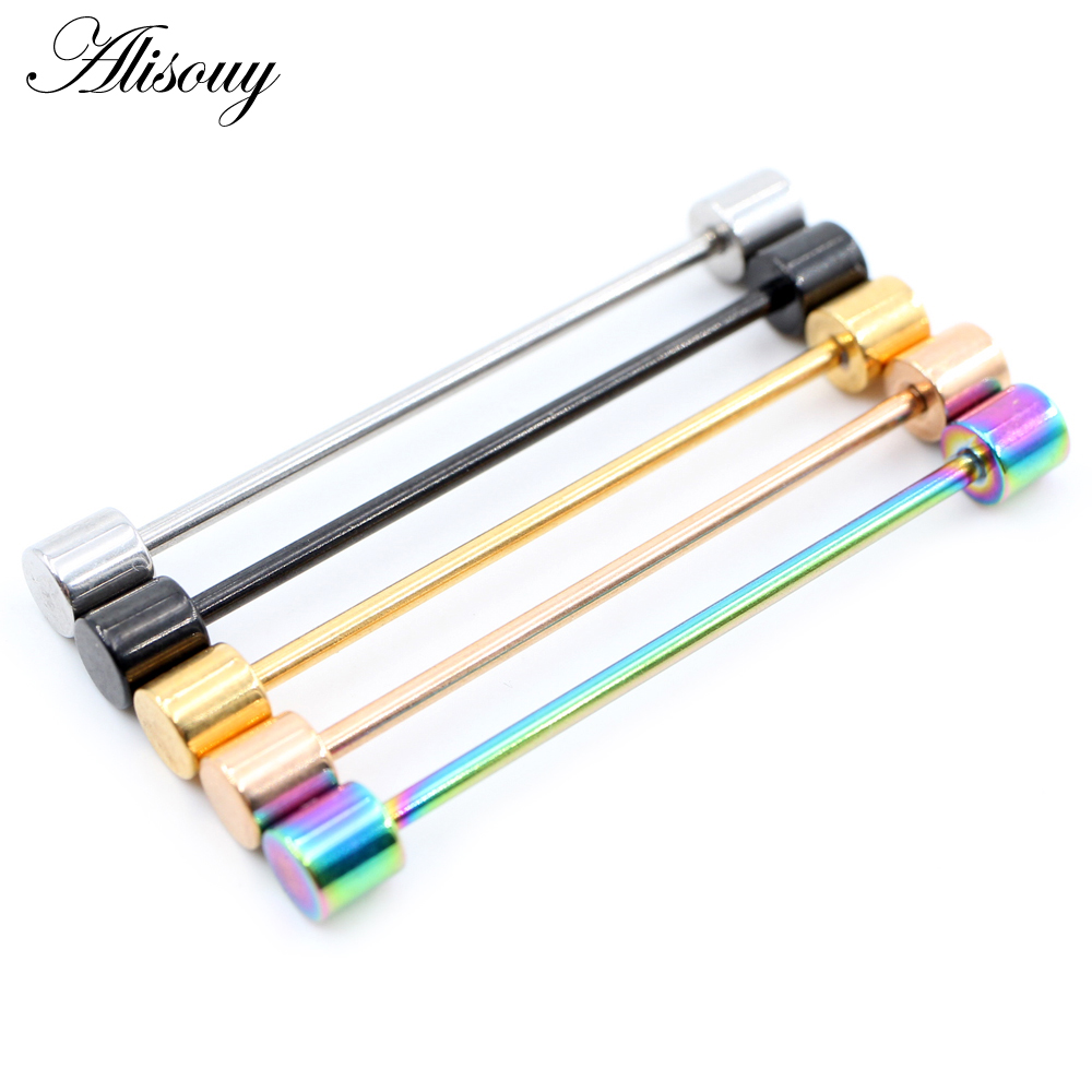 Alisouy 2pcs 14G Stainless Ste - đánh giá và giá Body Jewelry Industrial