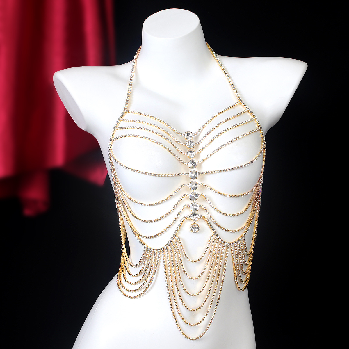 Luxurious Stripe Tassels Retro - đánh giá và giá Body Jewelry Art