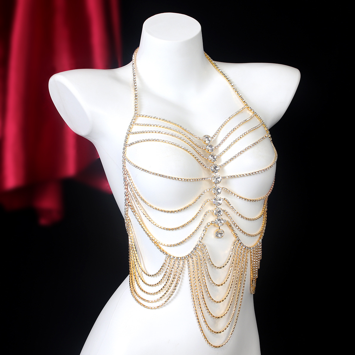 Luxurious Stripe Tassels Retro - đánh giá và giá Body Jewelry Art