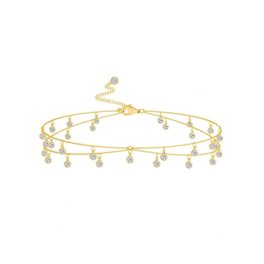 Fashion Boho Double Layer Rhin - đánh giá và giá Body Jewelry Art