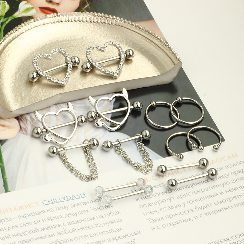14G Stainless Steel Nipple Ton - đánh giá và giá Body Jewelry Nipple Rings