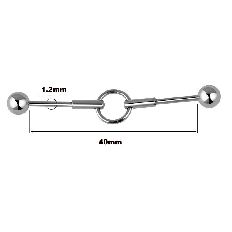 1PC New Movable Stainless Stee - đánh giá và giá Body Jewelry Industrial