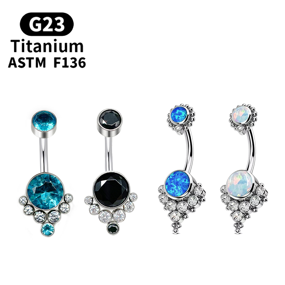 G23 Titanium Piercing Titanium - đánh giá và giá Belly Bar Titanium