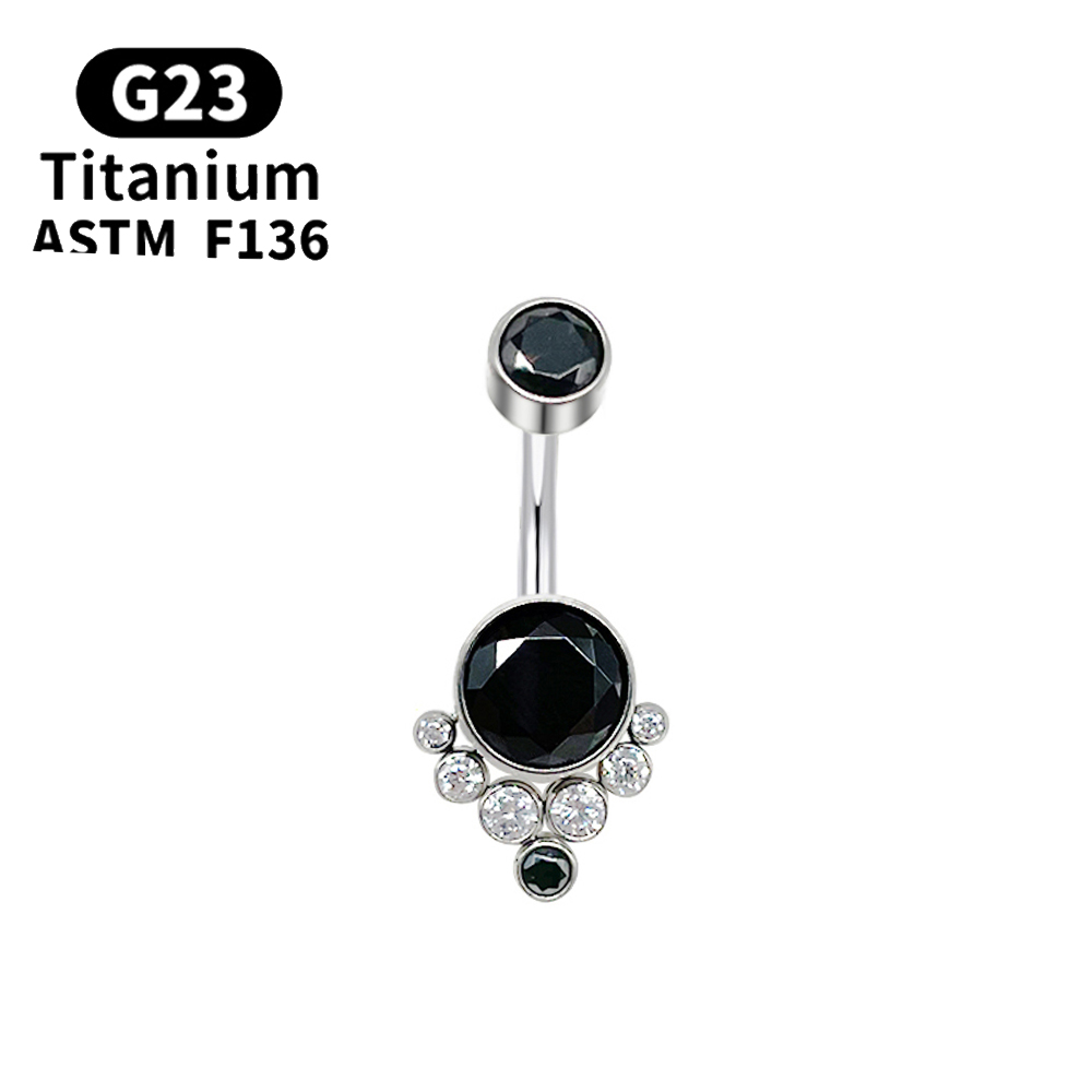 G23 Titanium Piercing Titanium - đánh giá và giá Belly Bar Titanium