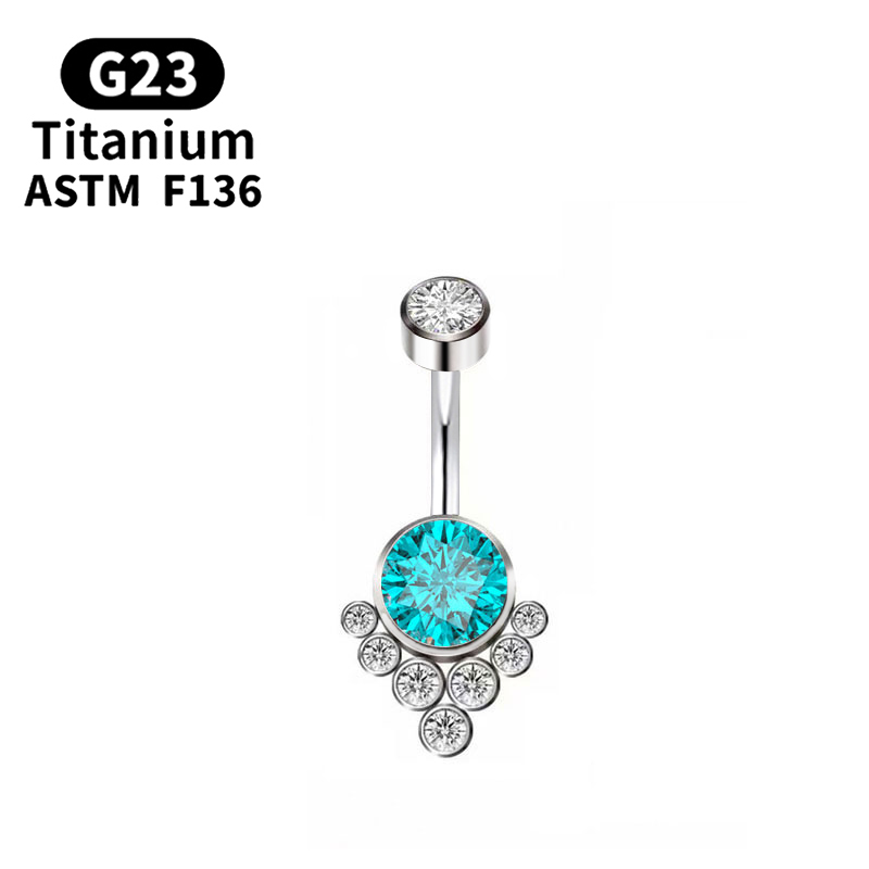 G23 Titanium Piercing Titanium - đánh giá và giá Belly Bar Titanium