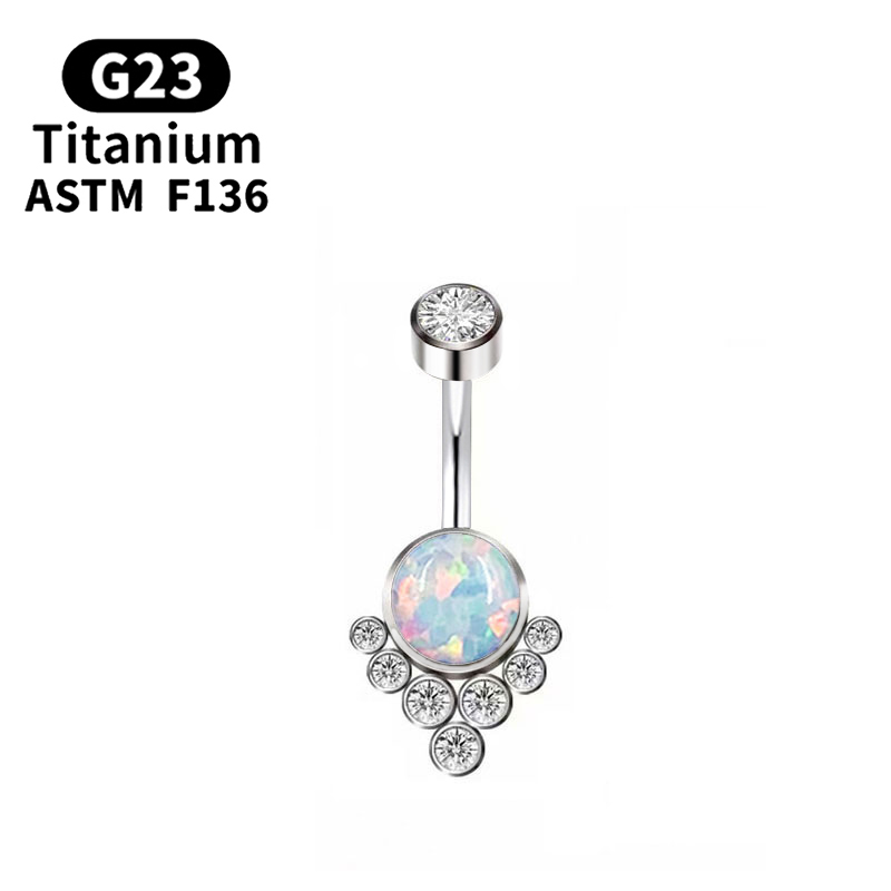 G23 Titanium Piercing Titanium - đánh giá và giá Belly Bar Titanium
