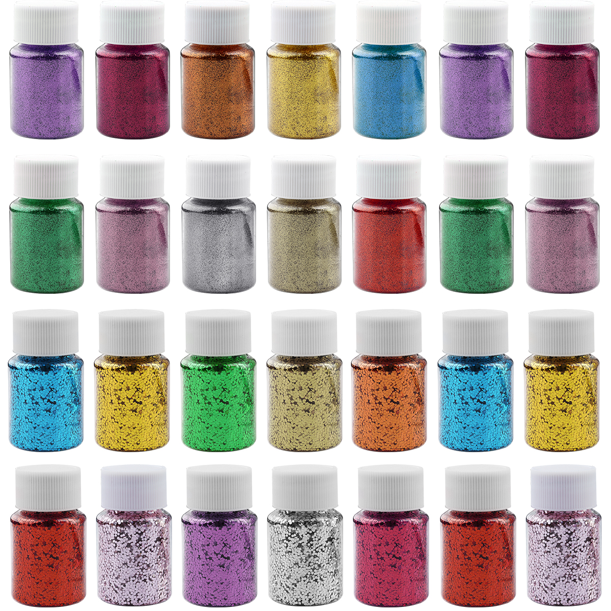 30g/Bottle Holographic Colorfu - đánh giá và giá Body Jewelry Art
