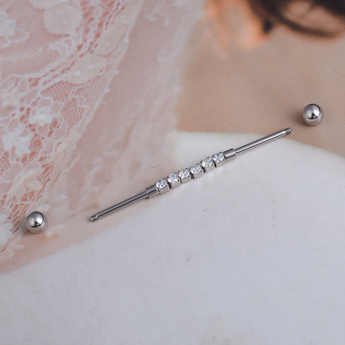 1PC Stainless Steel Long Indus - đánh giá và giá Industrial Barbell Long