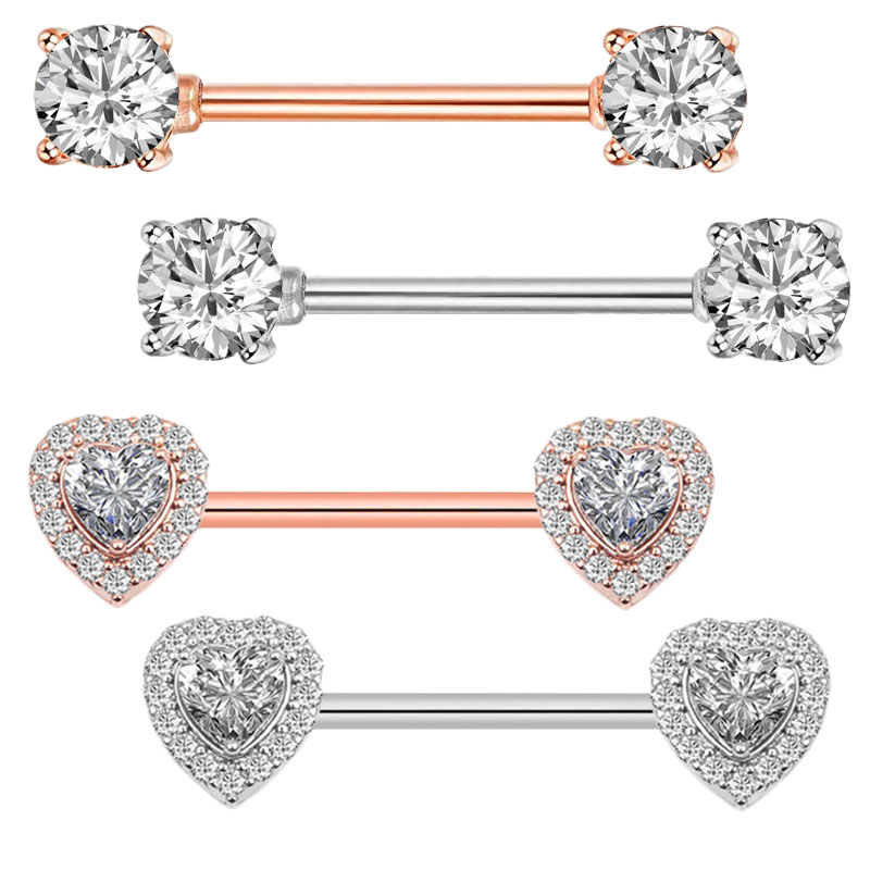 2Pcs Fashion High Quality Zirc - đánh giá và giá Body Piercing Quality Jewelry